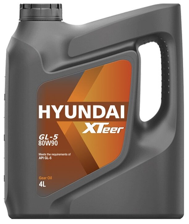 Масло трансмиссионное Hyundai XTeer 1041423 Gear Oil-5 LSD 80W-90, 4л