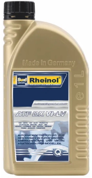 Масло трансмиссионное синтетическое SWD Rheinol 32847,180 ATF DX VI - LV, 1л