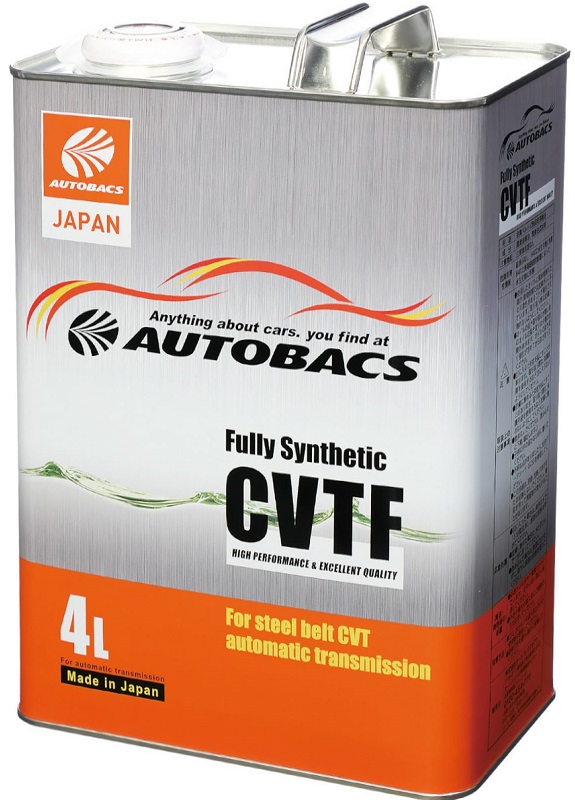 Масло трансмиссионное синтетическое Autobacs A01555204 CVTF, 4л