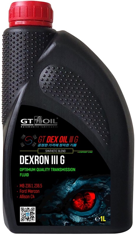 Масло трансмиссионное Gt oil 8809059408889 GT Dex Oil III G, 1л