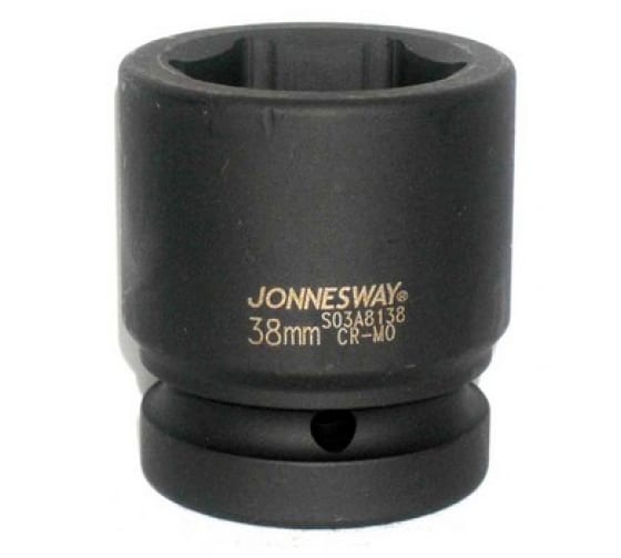 Головка торцевая ударная Jonnesway S03A8138 (6-гранная, 1, 38 мм)