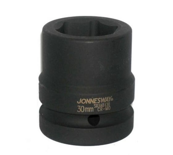 Головка торцевая ударная Jonnesway S03A8130 (6-гранная, 1, 30 мм)