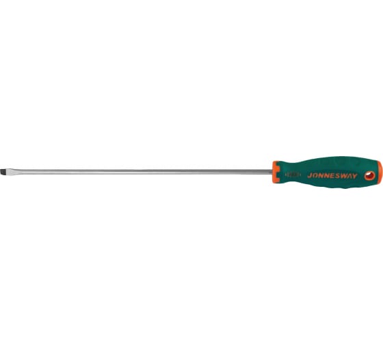 Стержневая шлицевая отвертка Jonnesway Anti-Slip Grip D71S8300 (SL8.0х300 мм)