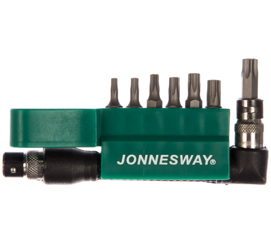 Комплект вставок TORX с центрированным штифтом Jonnesway S08H2ST8S (8 предметов)