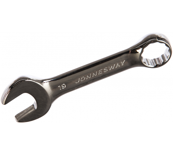 Комбинированный короткий ключ Jonnesway W53119 (19 мм)