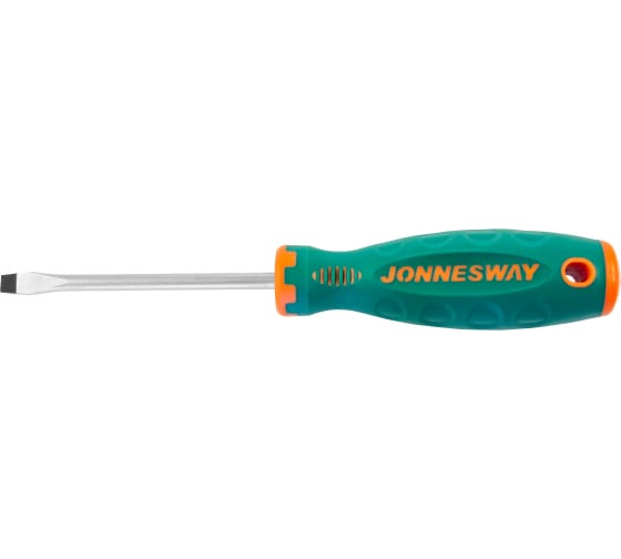 Стержневая шлицевая отвертка ANTI-SLIP GRIP Jonnesway D71S6100 (SL6.5x100 мм)