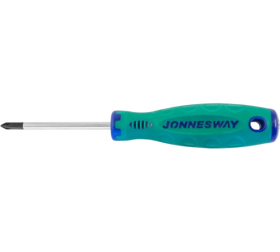 Отвертка стержневая крестовая ANTI-SLIP GRIP Jonnesway D71P175 (PH1x75 мм)