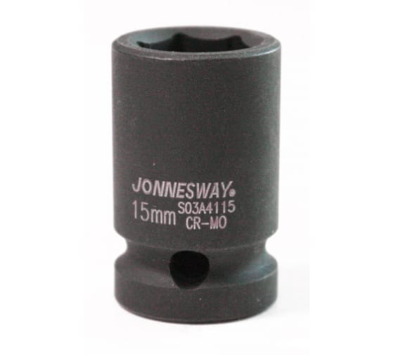 Головка торцевая ударная Jonnesway S03A4115 (1/2, 15 мм)