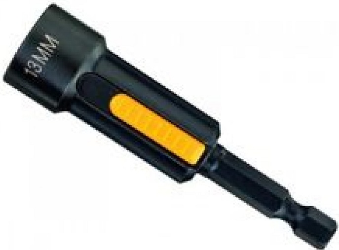 Торцевой ключ магнитный IMPACT Easy Clean DEWALT DT7450-QZ, 13 мм