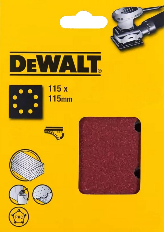 Шкурка шлифовальная DEWALT DT3011-QZ, 115х140мм