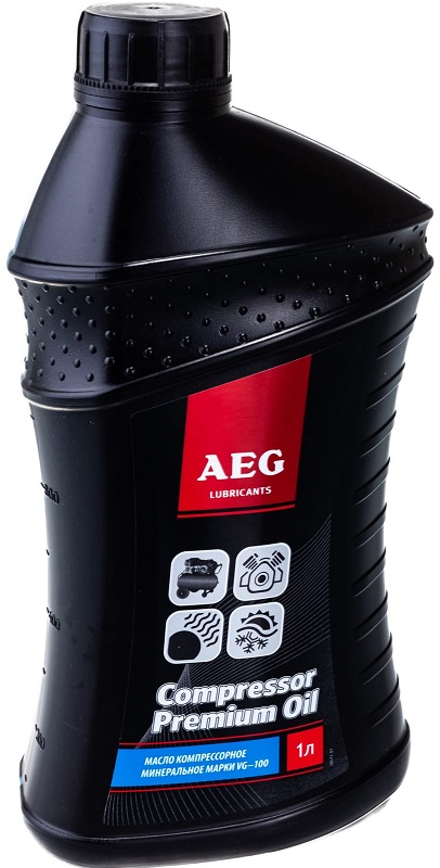 Масло минеральное компрессорное Compressor Premium Oil AEG 30613, 1 л
