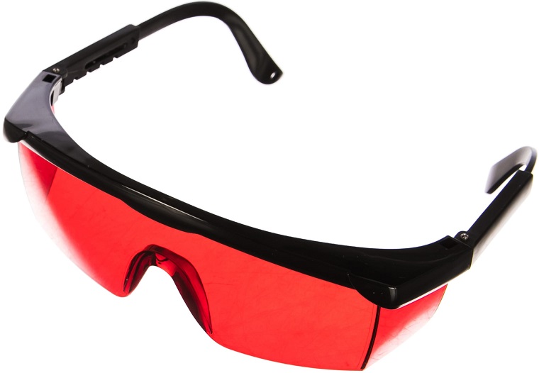 Очки для лазерных приборов Glasses R FUBAG 31639, красные 
