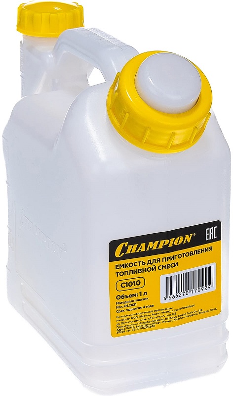 Емкость для приготовления топливной смеси Champion C1010, 1 литр