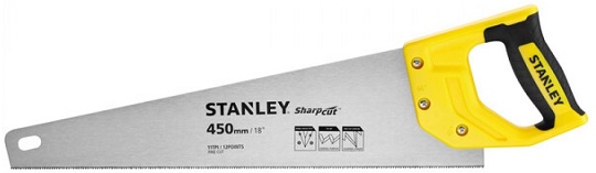 Ножовка Stanley STHT20370-1 SHARPCUT 11TPI, 450 мм