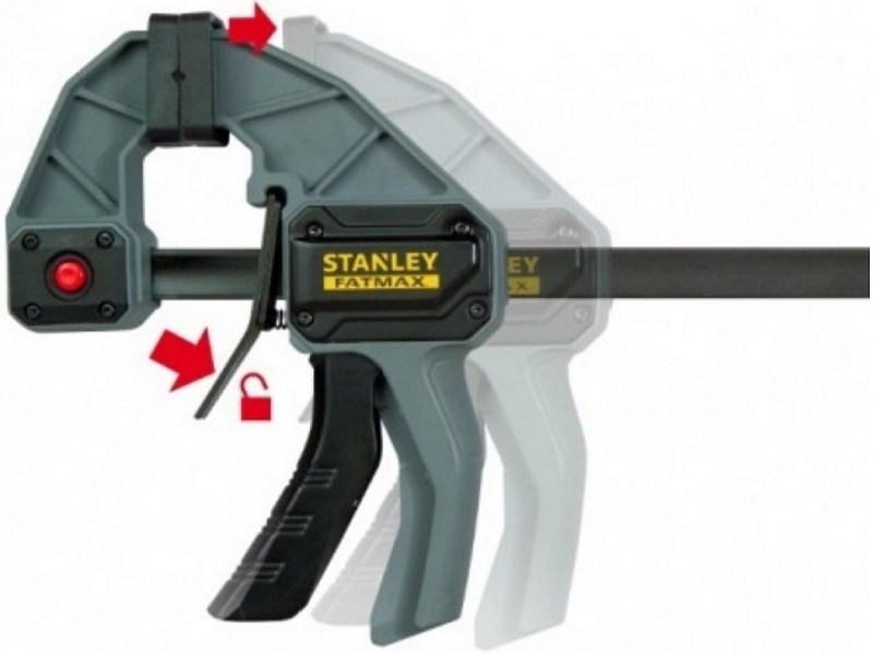 Триггерная струбцина Stanley FMHT0-83234 FATMAX, 150 мм