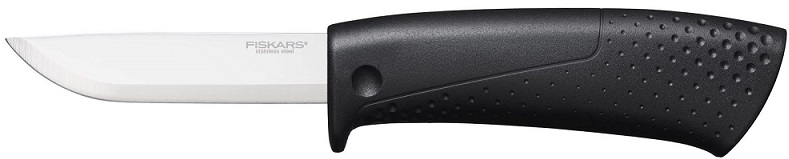 Нож с точилкой Fiskars 1023617, 87 мм
