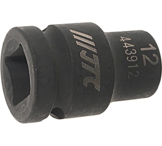 Торцевая головка ударная 12-гранная JTC JTC-443912 (1/2x12 мм, 38 мм)