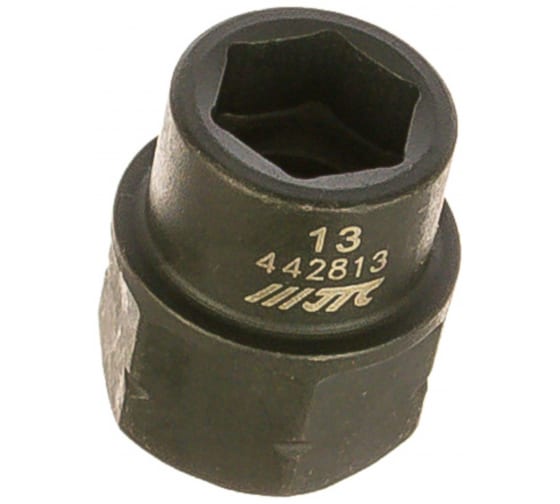 Головка торцевая ударная мини JTC JTC-442813 (13 мм, 1/2, 28 мм)