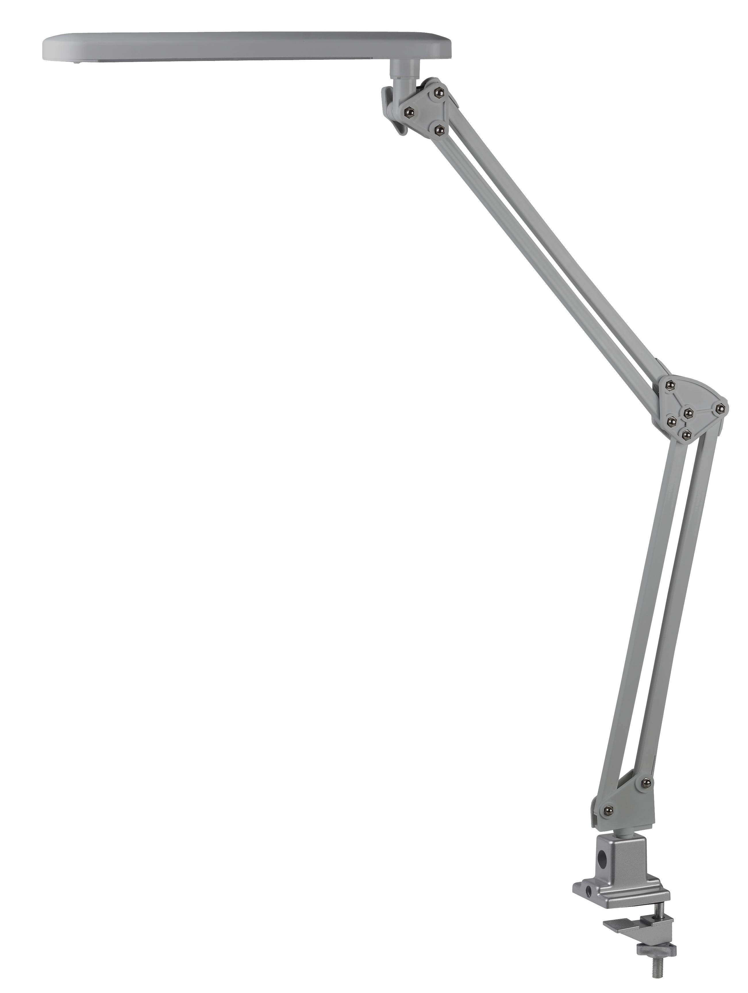 Настольная лампа ЭРА [NLED-441-7W-S] серебро