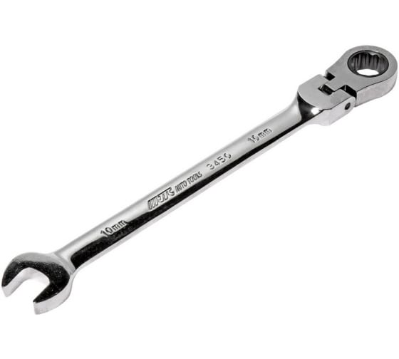 Комбинированный трещоточный шарнирный ключ JTC JTC-3450 (10мм)