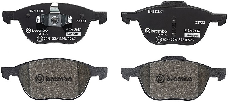 Колодки тормозные дисковые передние FORD (CHANGAN) FOCUS Hatchback (CD5) XTRA LINE Brembo P 24 061X