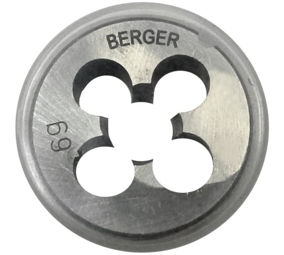 Метрическая плашка Berger BG1005 (М8х1,0мм)