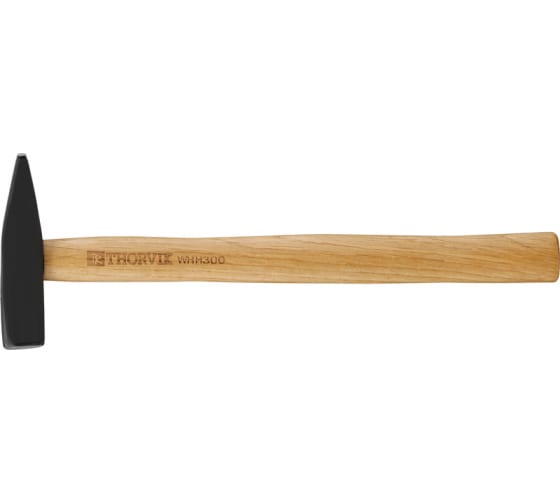 Слесарный молоток с деревянной рукояткой THORVIK WHH500 (500 гр)