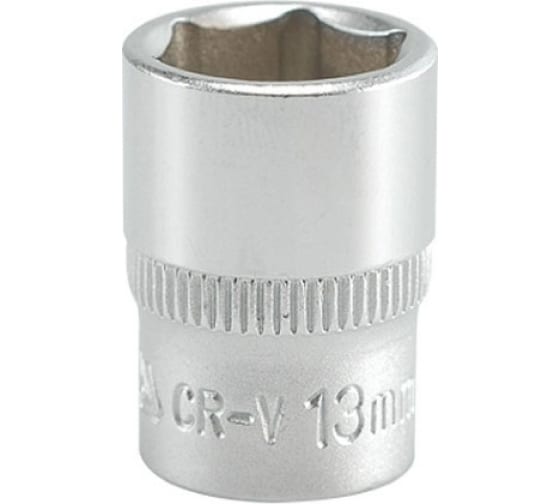 Головка торцевая короткая YATO YT1412 (13 мм, CrV, 1/4)