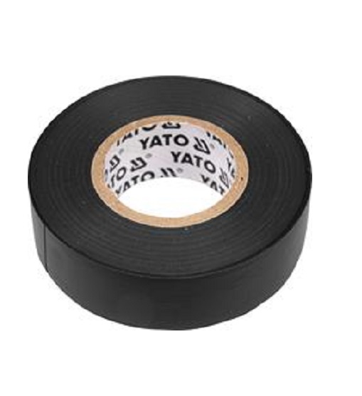 Изолента YATO YT8165 (19 мм х 20 м, черная)