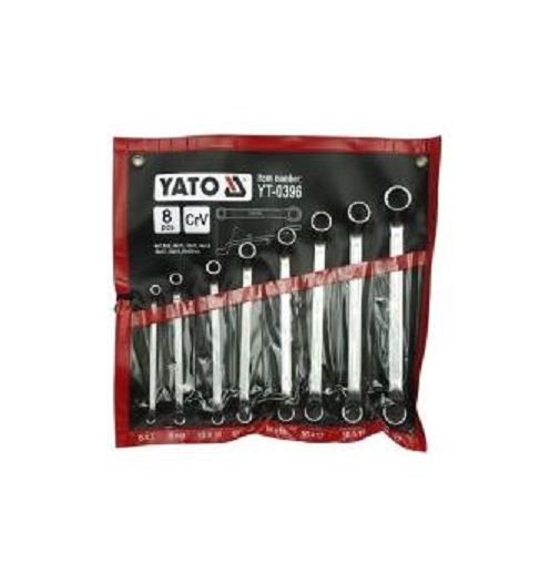 Набор ключей накидных изогнутых Yato YT0396 (8 пр)