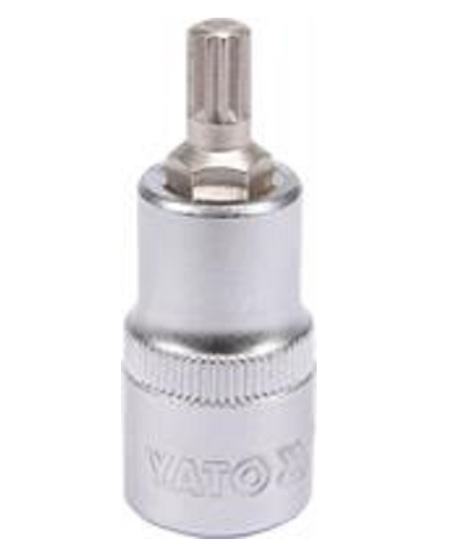 Головка-бита SPLINE YATO YT04342 (M8, 55 мм, 1/2)