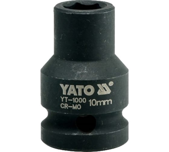Головка торцевая ударная 6-гранная YATO YT1000 (10 мм, 1/2)