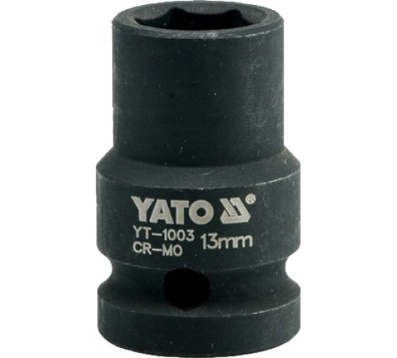Головка торцевая ударная 6-гранная YATO YT1003 (13 мм, 1/2)