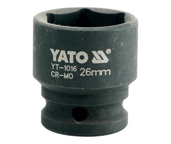 Головка ударная YATO YT1016 (26 мм, 6 гр, 1/2)