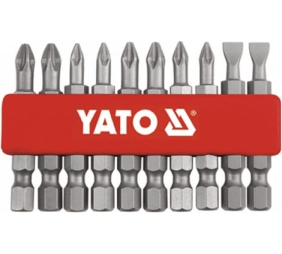 Набор бит YATO YT0483 (50 мм, 10 шт)