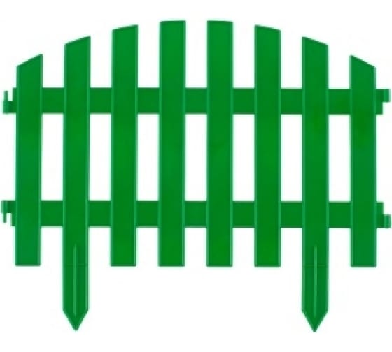 Забор декоративный Винтаж PALISAD 65012 (28 х 300 см, зеленый)