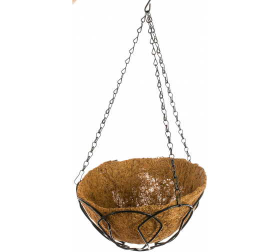 Подвесное кашпо с кокосовой корзиной PALISAD 69001 (25 см)