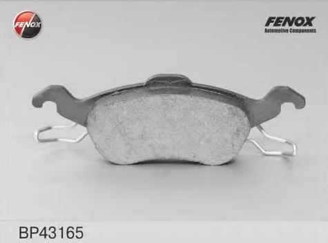 Колодки тормозные, дисковые передние FORD FOCUS Fenox BP43165