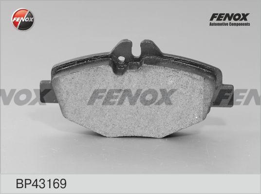 Колодки тормозные, дисковые передние MERCEDES E CLASS Fenox BP43169