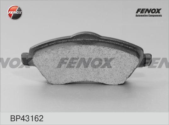 Колодки тормозные, дисковые передние OPEL COMBO, CORSA, MERIVA Fenox BP43162