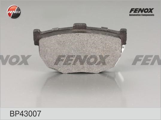 Колодки тормозные, дисковые задние HYUNDAI COUPE, ELANTRA Fenox BP43007