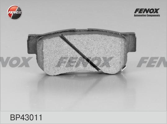 Колодки тормозные, дисковые задние HYUNDAI ELANTRA Fenox BP43011