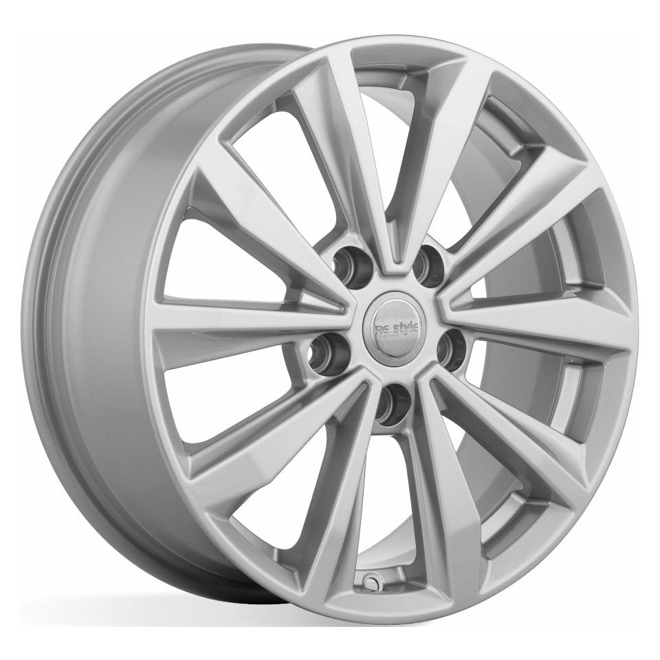 Диск колесный литой КиК Volkswagen Taos (КСr974) 6,5/R16 5x112 ET43 D57,1 Сильвер