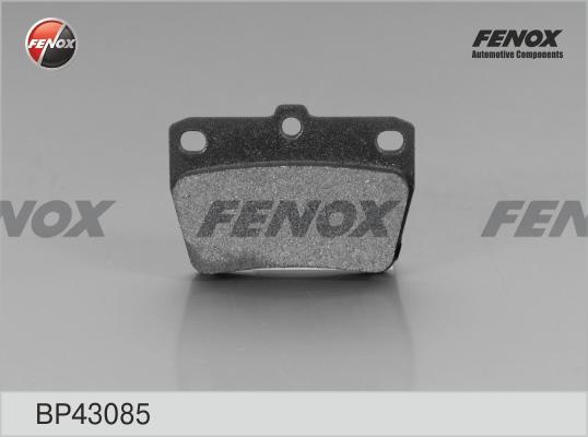 Колодки тормозные, дисковые задние TOYOTA RAV4 Fenox BP43085