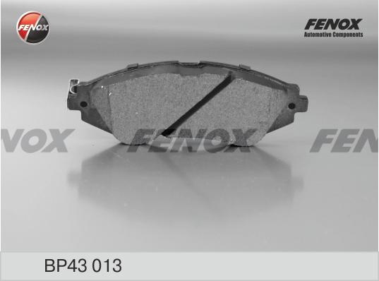 Колодки тормозные, дисковые передние DAEWOO EVANDA Fenox BP43013