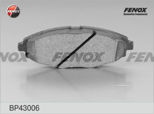 Колодки тормозные, дисковые передние DAEWOO MATIZ Fenox BP43006