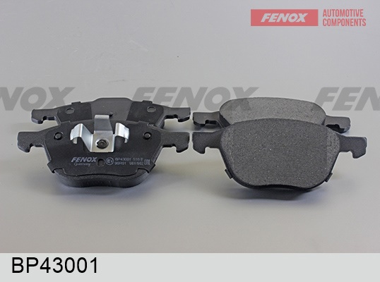 Колодки тормозные, дисковые передние FORD FOCUS Fenox BP43001