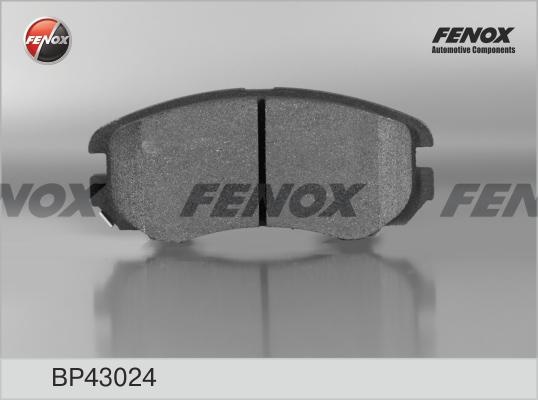 Колодки тормозные, дисковые передние HYUNDAI COUPE Fenox BP43024