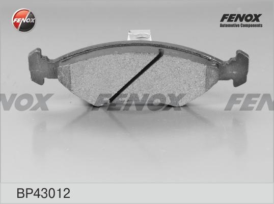 Колодки тормозные, дисковые передние KIA SEPHIA Stufenheck Fenox BP43012