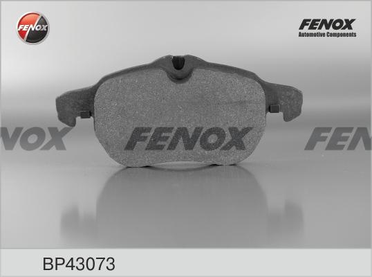 Колодки тормозные, дисковые передние OPEL VECTRA C Fenox BP43073